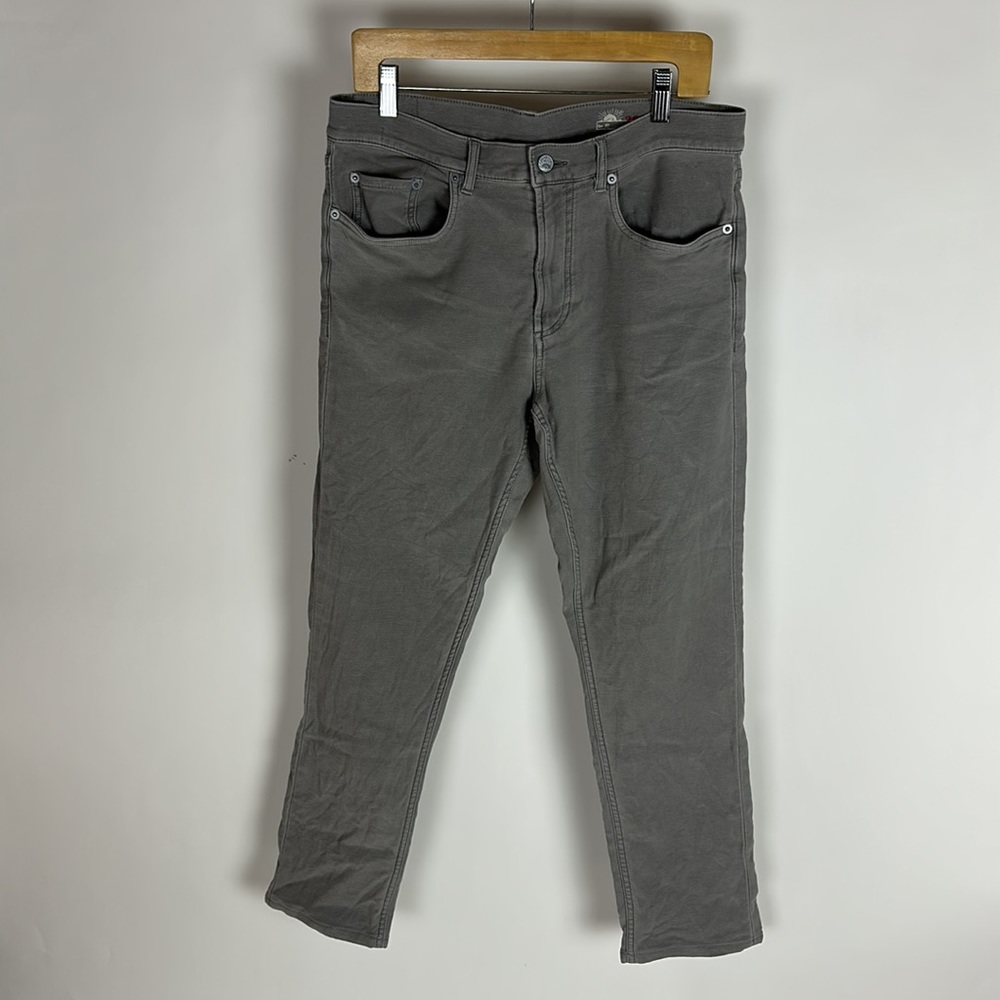 Faherty Mens Pants Size 33 Stretch Terry 5 Pocket Soft Cotton Blend Twill